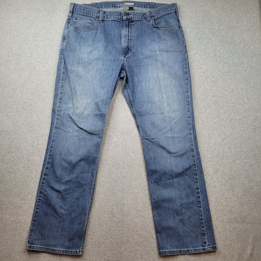 Carhartt Jeans Mens 40x32 Blue Relaxed Fit Straight Leg Denim
